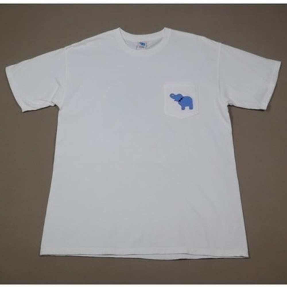 The Southern Gentleman White Pocket Tee - Size L